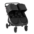 Baby Jogger City Mini GT2 Double Stroller (Jet) - Prams & Strollers, Twins, All-Wheel Suspension, one Handed Compact fold, All-Terrain, Newborn Approved, one Step fold, Adjustable Handlebar