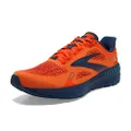 Brooks Men’s Launch GTS 9 Supportive Running Shoe - Flame/Titan/Crystal Teal - 12.5