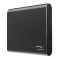 PNY Pro Elite 1TB USB 3.1 Gen 2 Type-C Portable Solid State Drive – (PSD0CS2060-1TB-RB)