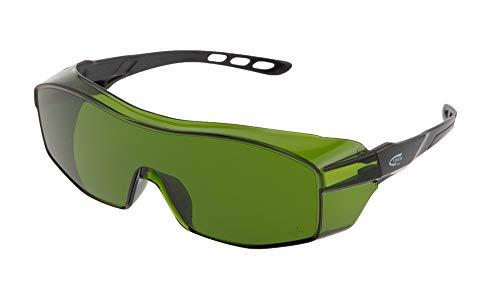 Vision Safe 820BKIR3 Crisp 820 Overspec Safety Glasses, One Size, Ir3