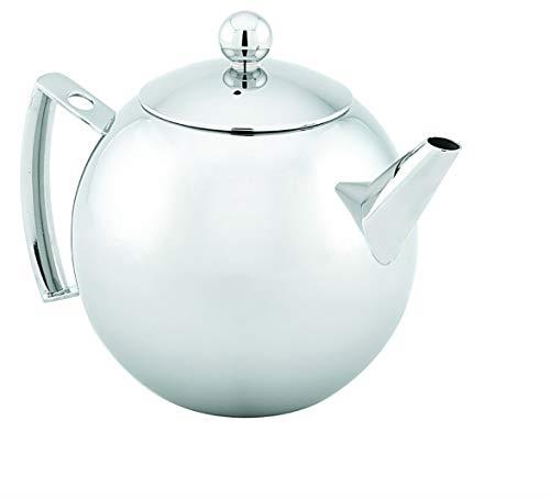 Avanti Mondo Teapot Stylish Tea Pot, Silver, 15936