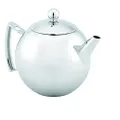 Avanti Mondo Teapot Stylish Tea Pot, Silver, 15936