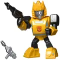 Jada Toys Transformers - Autobot Bumblebee Cartoon Metals Action Figure, 4-Inch Height