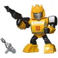 Jada Toys Transformers - Autobot Bumblebee Cartoon Metals Action Figure, 4-Inch Height