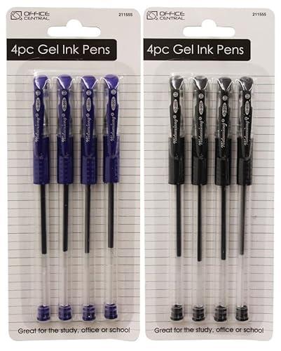 Office Central Ink Gel Pen (Pack of 4)