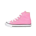 Converse Unisex-Child Mens Chuck Taylor All Star Canvas High Top Pink Size: 3 M US Infant