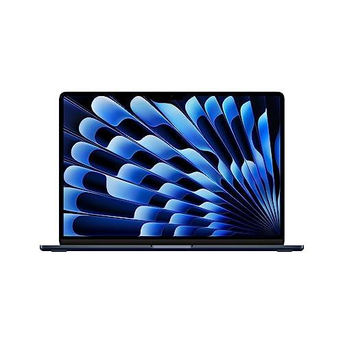 Apple 2023 MacBook Air Laptop with M2 chip: 15.3-inch Liquid Retina Display, 8GB GB RAM, 256GB;GB SSD Storage, Backlit Keyboard, 1080p FaceTime HD Camera, Touch ID. Works with iPhone/iPad; Midnight