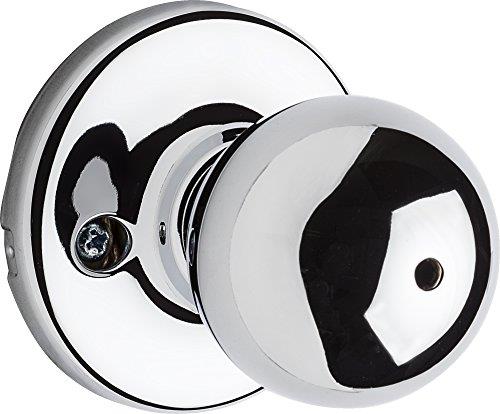 Kwikset 93001-918 Polo Privacy Bed/Bath Knob in Polished Chrome
