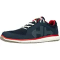 Helly Hansen Men's Ahiga V4 Hydropower Sailing and Watersport, Navy Flag Red Off White, 12.5 US