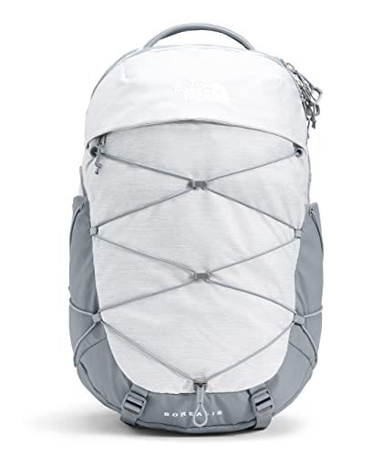 The North Face Women's Borealis Backpack, TNF White Metallic Mélange/Mid Grey, One Size