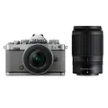 Nikon Z fc Mirrorless Camera (Natural Grey) + NIKKOR Z DX 16-50mm F/3.5-6.3 VR + NIKKOR Z DX 50-250mm f/4.5-6.3 VR Twin Lens Kit