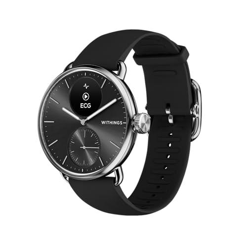 Withings Scanwatch 2 Hybrid Smartwatch, 38mm, Black