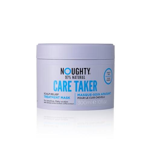 Noughty 97% Natural Care Taker Scalp Relief Treatment Mask, Soothing Ingredients to Calm Irritation, Calming Oatmeal Extract and Black Coffee Extract, 300ml