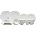 Villeroy & Boch, for Me, Tableware Starter Set for 4 People consisting of Bowls, Plates & Mugs, 16 Pieces, Premium Porcelain, White
