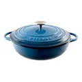 Pyrolux Pyrochef Round Chef Pan, 28 cm/4 Litre, Ocean Blue