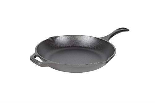 Lodge Chef Collection 10 Inch Cast Iron Chef Style Skillet. Seasoned and Ready for the Stove, Grill or Campfire. Made from Quality Materials for a Lifetime of Sautéing, Baking, Frying and Grilling