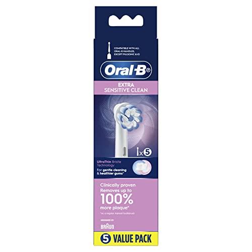 Oral-B Extra Sensitive Clean Replacement Brush Heads 5-Pieces Set
