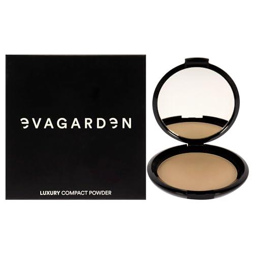 EVAGARDEN Luxury Compact Powder - Soft and Luxurious Texture Melts on Your Skin for Smooth Finish - Long-Lasting Flawless Appearance - Helps Minimize Small Wrinkles - 884 Soft Pink - 0.35 oz
