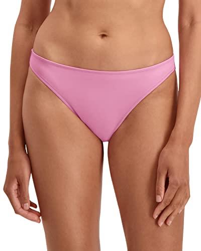 PUMA Women's Swimwear Hipster Bikini Bottoms, Pink, Medium