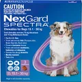 Nexgard Spectra Chewables for Dogs 15.1-30 kg (Pack of 3)