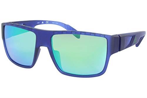 Adidas Mens Sunglasses SP0006, Blau Matt, 57