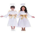 Amscan Children's Gabriel Angel Fancy Dress Costume, Size 7-8 Years