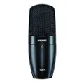 Shure SM27-LC Cardioid Side-Address Condenser Microphone, includes zipper pouch and stand adapter