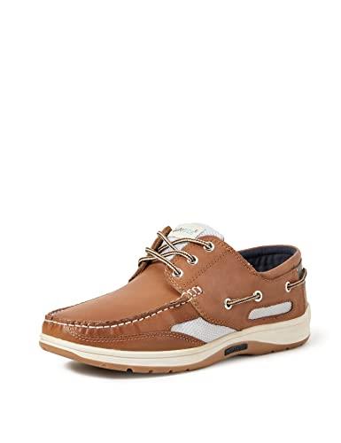 Quayside Sydney Men's Boat Shoes, Brown Walnut, 9 AU
