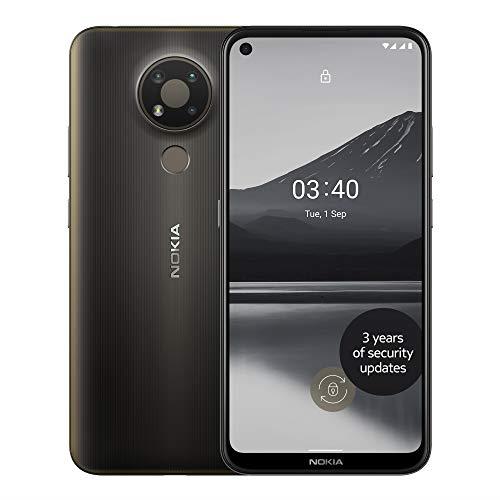 Nokia 3.4 Dual-SIM 32GB ROM + 3GB RAM Factory Unlocked 4G/LTE Smartphone (Charcoal Black) - International Version
