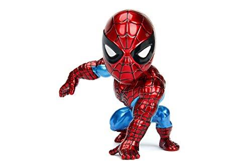 Jada Toys Metalfigs Classic Comics Spider-Man Die-Cast Metal Action Figure, 4-Inch Height