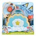 BLUEY Cloud Bag Doctor's Set, Doctor Check Up Set, Toy Doctor's Playset with 7 Play Pieces, Multicolor (13095)