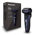Panasonic ES-LV67-A803 Wet/Dry Razor, 5-Way Shaving Head with Linear Motor, Includes Long Hair Trimmer, Navy Blue