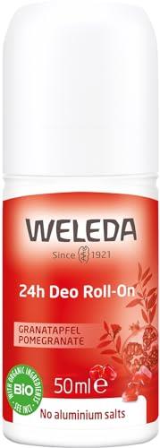 WELEDA Pomegranate 24H Roll On Deodorant, 50ml
