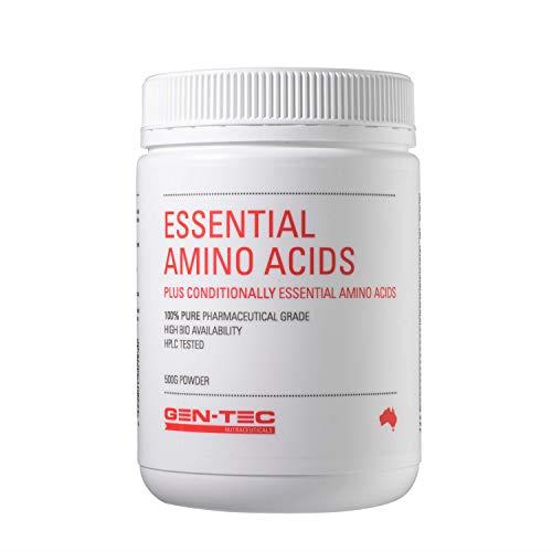 Gen-Tec Nutrition Essential Amino Acids Powder, 500 Grams