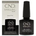 CND Shellac Colour Coat Gel Nail Polish 7 ml, Black Pool, 7 ml