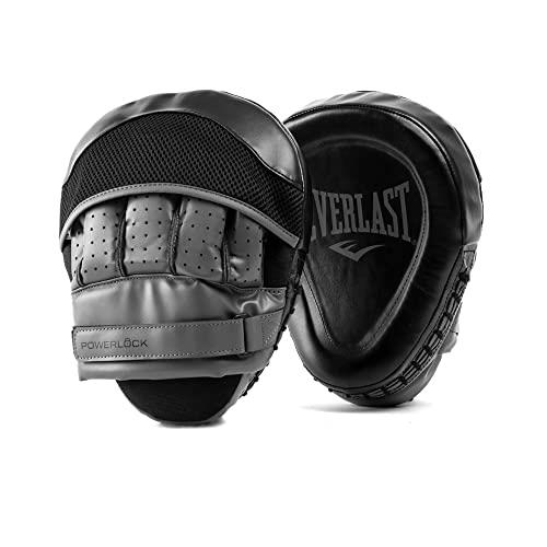 Everlast POWERLOCK Focus Mitts, Black/Grey