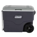 Coleman Daintree Wheeled Hard Cooler 38L | Portable Cooler, Heavy Duty Wheels, Reinforced Lid with Cup Holders, Grey