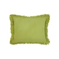 Linen House Coastal Cushion, Leaf, 50 x 50 cm Size