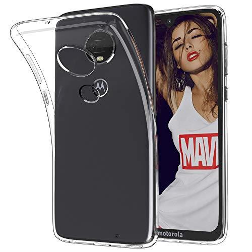 Moto G7 Case,Moto G7 Plus Case Slim Thin Soft TPU Case with Camera Protection/Scratch Resistant/Shock Absorption Gel Rubber Skin Silicone Protective Case Cover for Motorola G7 (Clear)