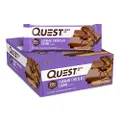Quest Nutrition Caramel Chocolate Chunk Protein Bar, High Protein, Low Carb, Keto Friendly, 12 Count