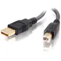 Alogic USB 2.0 Type A Male to Type B Male Cable, 2 Metre Length