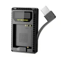 NITECORE UL109 USB Camera Battery Charger for Leica D-LUX TYP109
