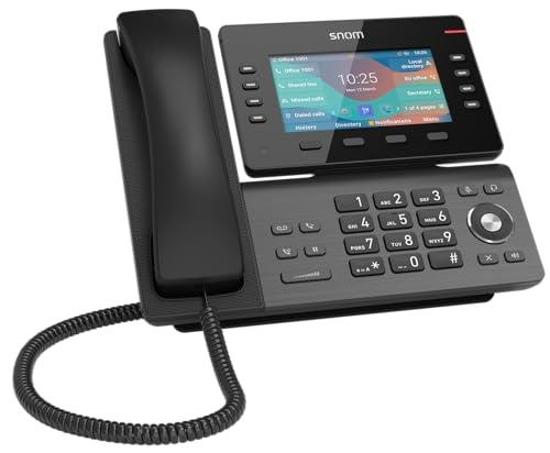 Snom D862 IP Desk Telephone, 5-Inch Display Size