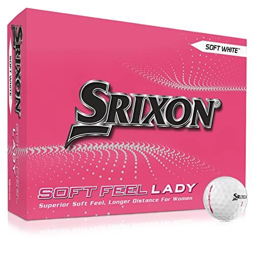 Srixon 2023 Soft Feel Lady Golf Balls - White