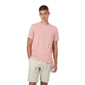 Ben Sherman Men's Signature Chest Embroidery T-Shirt, Light Pink, Small