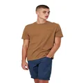 Ben Sherman Men's Signature Chest Embroidery T-Shirt, Tan, X-Small