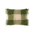 Linen House Clover Cushion, Moss, 50 x 50 cm Size