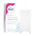 Veet Wax Strips for Sensitive Skin for Body and Legs, 20 Double Sided Strips, Pack of 40 (Packaging May Vary)