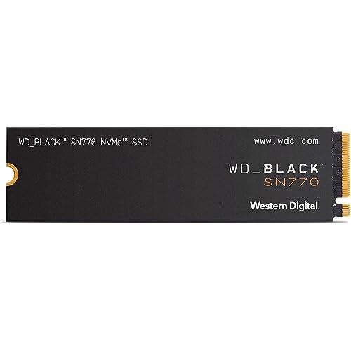 Western Digital WD Black SN770 2TB NVMe PCIe 4.0 x4 M.2 Internal Gaming SSD