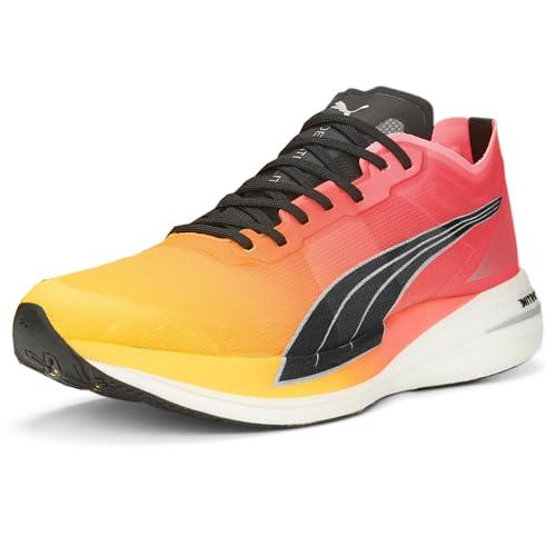 PUMA Mens Deviate Nitro Elite Fireglow Running Sneakers Athletic Shoes - Orange - Size 11.5 M